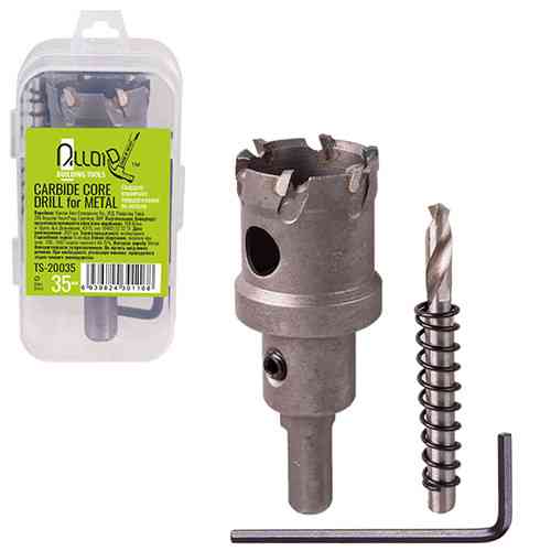 Свердло корончасте твердосплавне по металу 35мм TS-20035 Винница