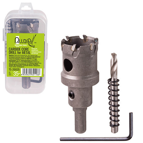 Свердло корончасте твердосплавне по металу 35мм TS-20035 Вінниця - фото 1