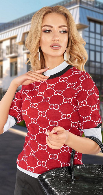 Трикотажная блузка (46-48) Киев - изображение 1