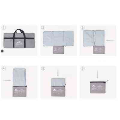 Сумка дорожная Naturehike NH17S021-L 100 л темно-сірий (6927595724903) Винница