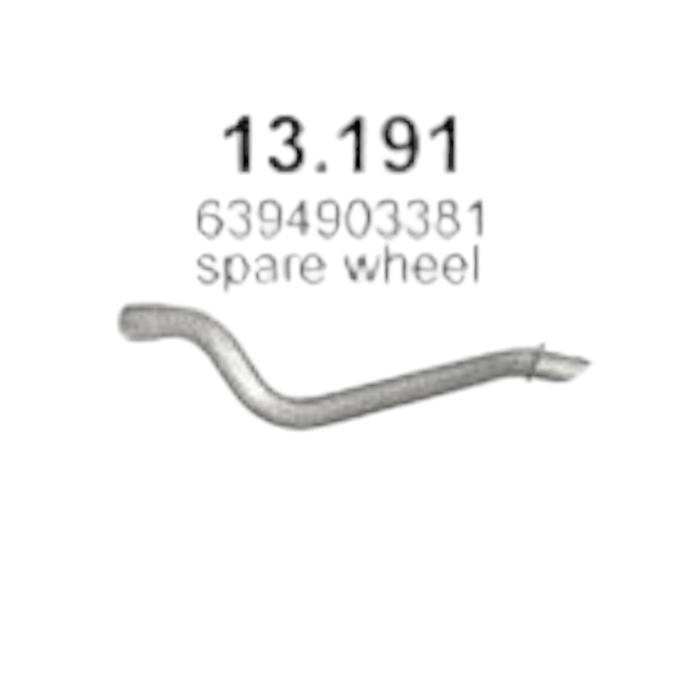 Труба Мерседес Бенс Vito 639 2.2D выхлопная Мукачево - изображение 1