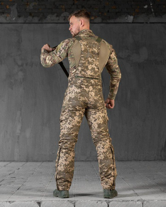 Зимовий водовідштовхувальний комбінезон LOGITEK піксельний ВТ4752 Одеса - фото 3