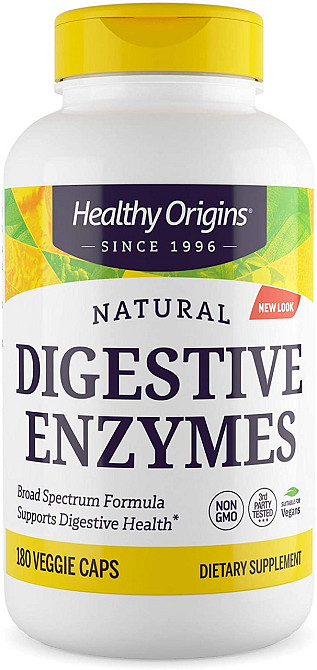 Ферменты Healthy Origins Digestive Enzymes 180 капсул Киев - изображение 3