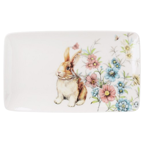 Блюдо 20,5*12*5*1,5см Happy Rabbit порцеляна 311-124 БОНА ДИ Житомир - изображение 1