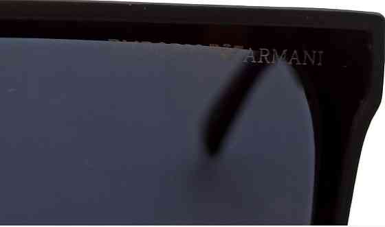 Брендові окуляри чоловічі матові, чорні, з сірим логотипом, полярні. Київ