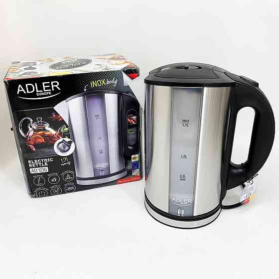 Электронный чайник для дома Adler AD 1216 1.7L 2200Вт, Электрический чайник с индикатором питания VX-68 Львов