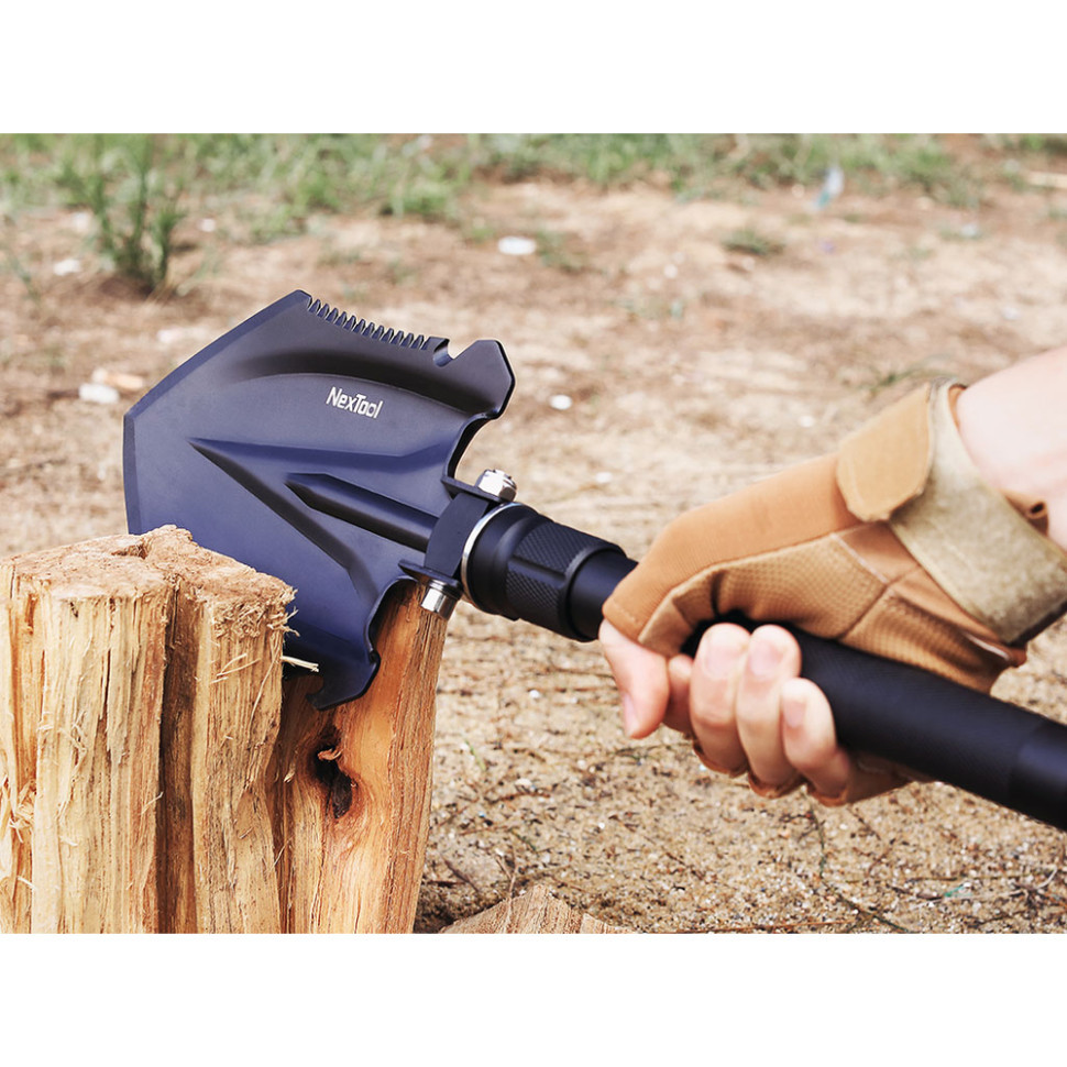 Багатофункціональна складана лопата NexTool Folding Shovel Medium Київ - фото 8
