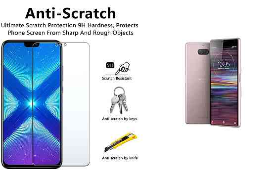 Защитное стекло NeoGlass для Sony Xperia 10 I4113, Xperia 10 Plus I4213 – ультрапрозрачное и устойчивое Киев