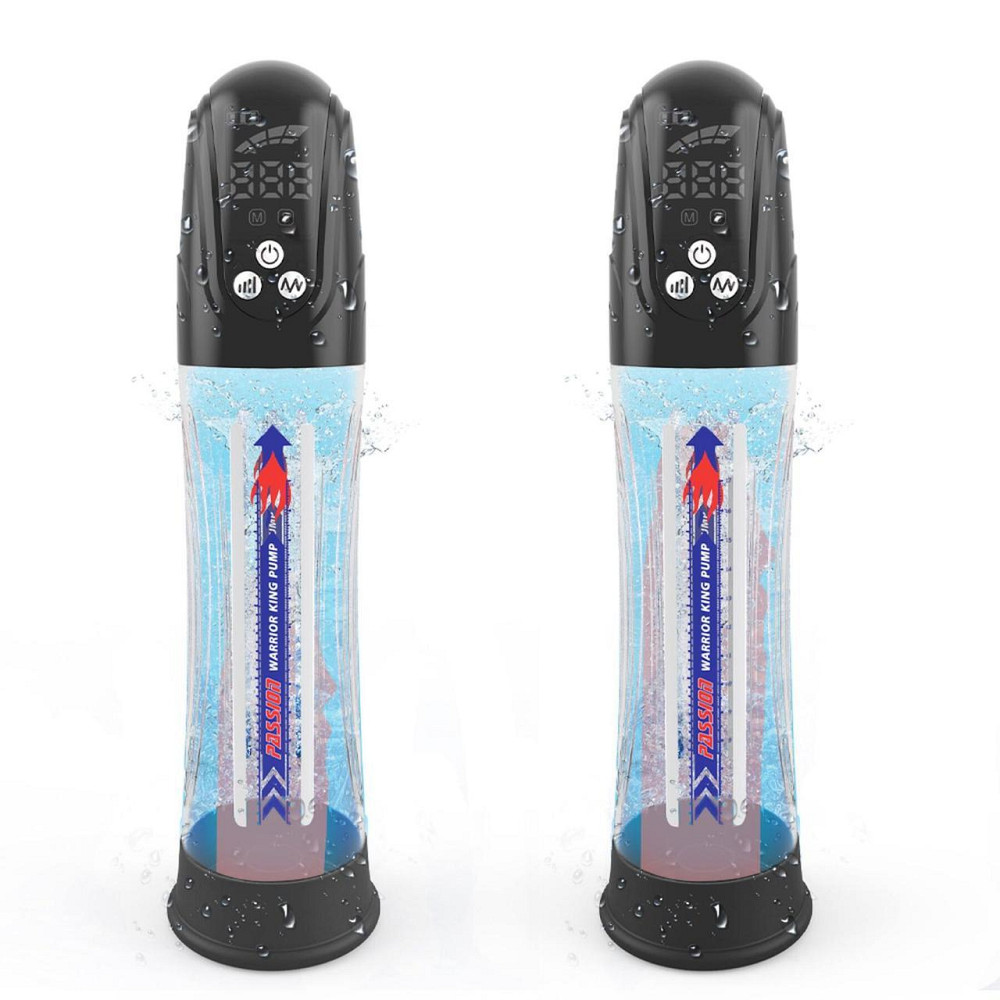 Автоматическая гидропомпа 2в1 (вода/воздух) Water Bath с LED-дисплеем, 2 режима Sex Aura Киев - изображение 7