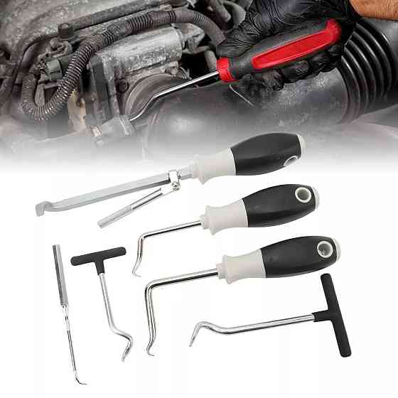 Набір гачків для демонтажу ущільнюючих кілець та сальників 6пр. ROCKFORCE RF-906G13 Одеса