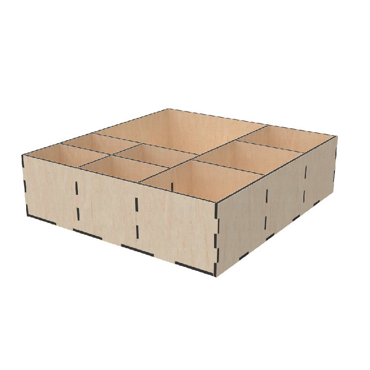 Органайзер EKOSTAR дерев'яний 350х373х100 Київ - фото 1