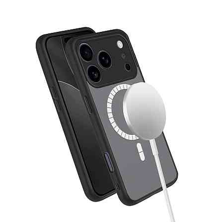 IPhone 17 Pro Чохол матовий Захист камери Магніт (TPU+PC) Одеса