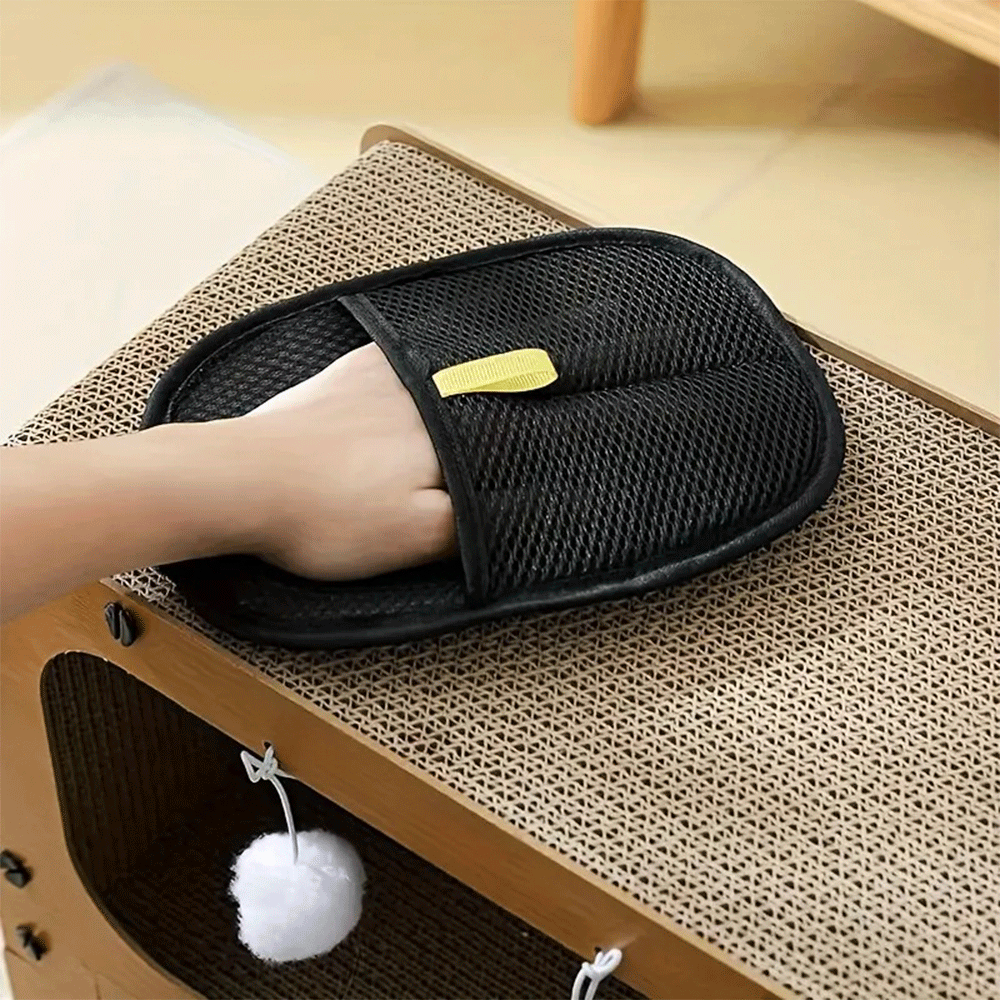 Щетка перчатка для чистки одежды и ковров 24*16 см / Электростатическая перчатка от шерсти Киев - изображение 5