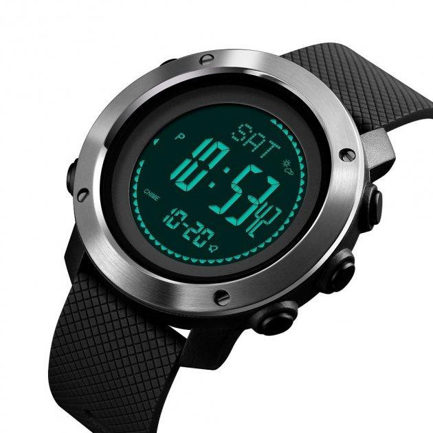 Наручний чоловічий годинник Skmei 1418 Чорний Вінниця - фото 4