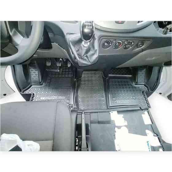 Коврики Форд transit 2014-> 1+1 борт 2,5см, с перемычкой салона Мукачево