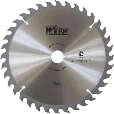 Диск пильный Werk по дереву - 125х22,23 24 зуб. (36094) Винница