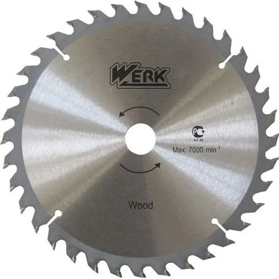 Диск пильный Werk по дереву - 125х22,23 24 зуб. (36094) Винница - изображение 1