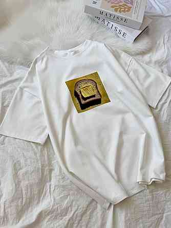 Женская базовая футболка из кулирного трикотажа хлопок Одесса