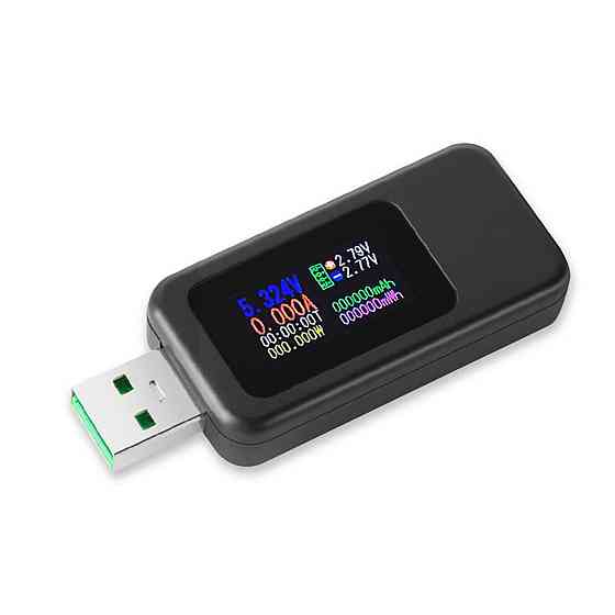 USB тестер Atorch U96P 13 в 1, вимірювач струму, напруги, ємності, потужності, D+/D- Київ
