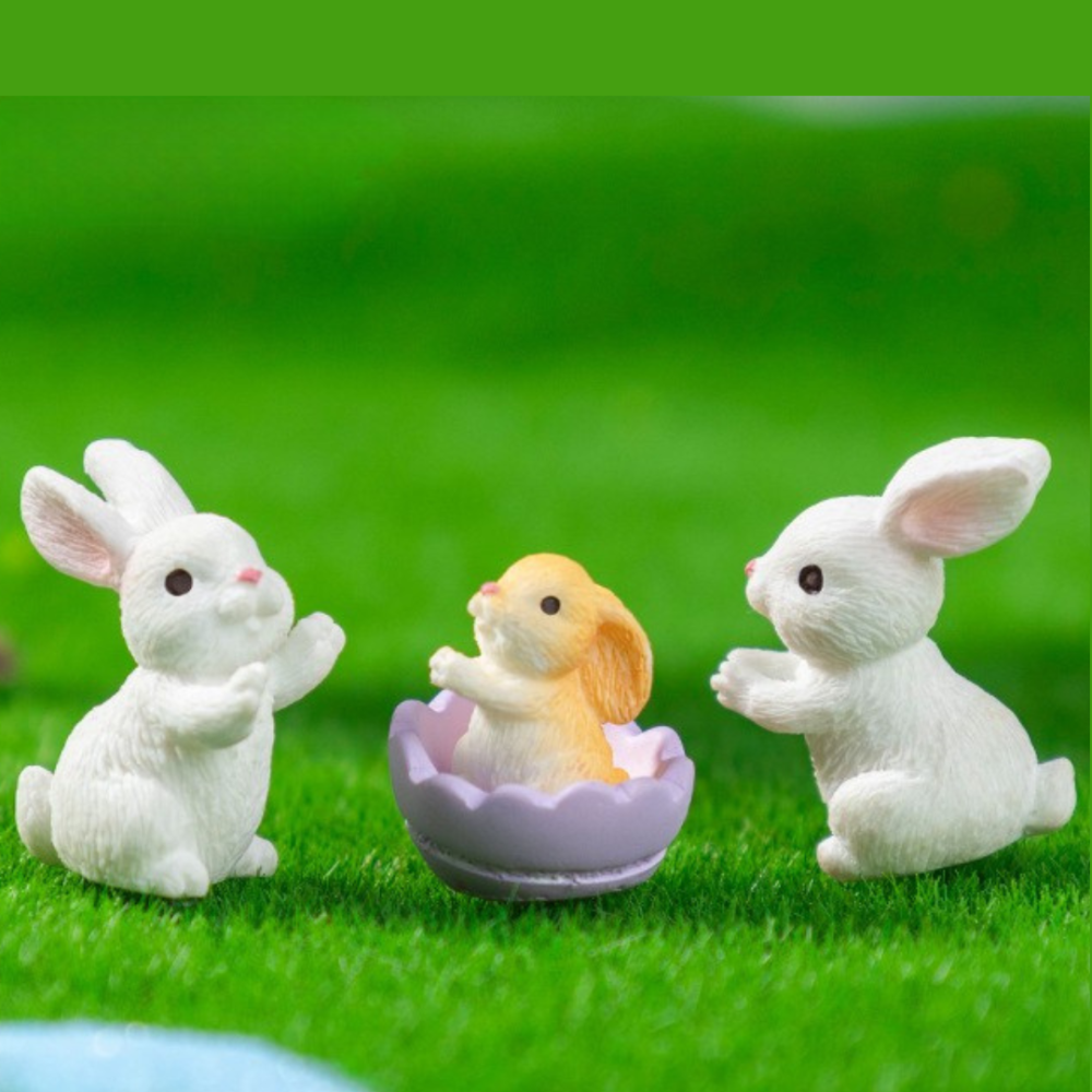 Набор фигурок Кролики с Крашенками  7 шт Одесса - изображение 6