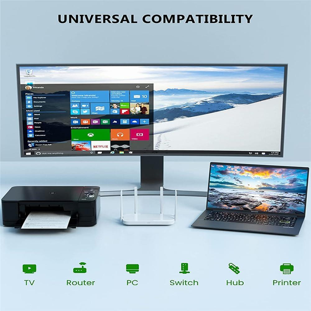 LAN Splitter 1 to 2 гигабитный Ethernet 1000 Mbps RJ45 сплиттер с питанием Type-C алюминиевый корпус Киев - изображение 2