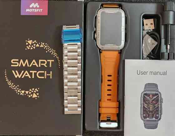 Смарт -Часы: Smart Watch KR88 (2024) два ремня. Киев