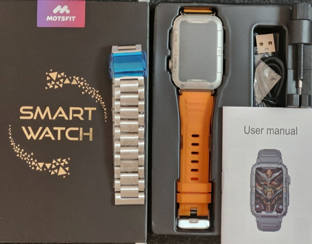 Смарт-Часи: Smart Watch KR88 (2024) два ремені. Київ - фото 1