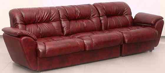 Диван Madras Vizit двойка 870х1650х850 единица 850х870х850 с подлокотниками Бордовый Киев