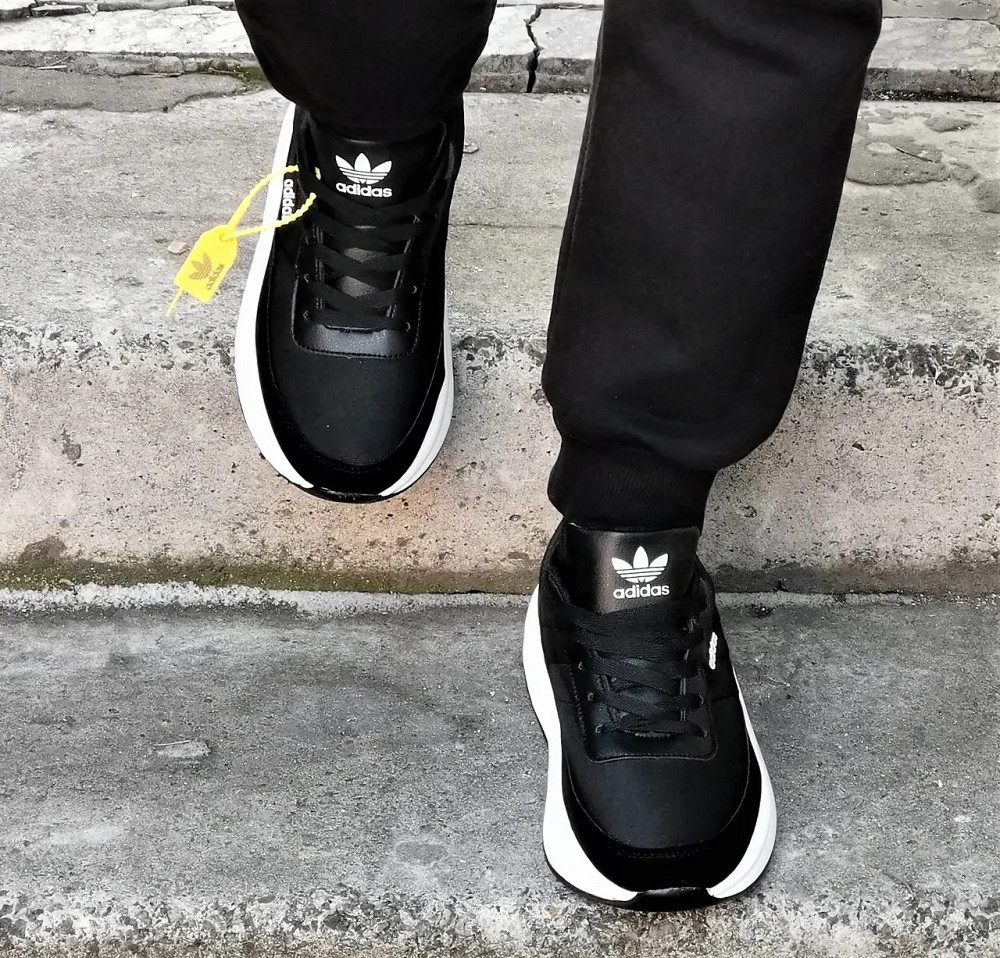 Кроссовки Adidas $harks Женские Адидас Черные Акулы (размеры: 36,39) Днепр - изображение 9