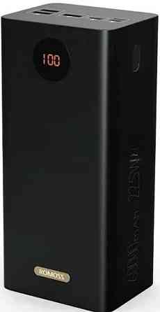 Павербанк Power bank ROMOSS 60000mAh PEA60 22.5W Black. Київ
