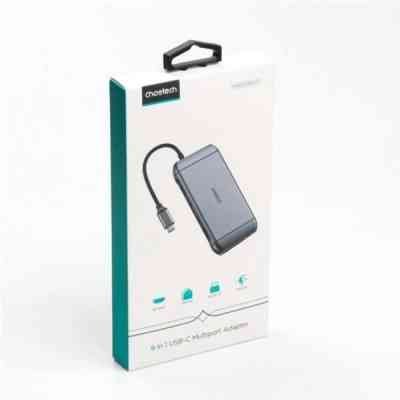 Концентратор Choetech USB-C 9-in-1 (HUB-M15-GY) Винница