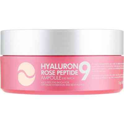 Патчи под глаза Medi-Peel Hyaluron Rose Peptide 9 Ampoule Eye Patch Гидрогелевые с пептидами и розой 60 шт. (8809409343631) Винница