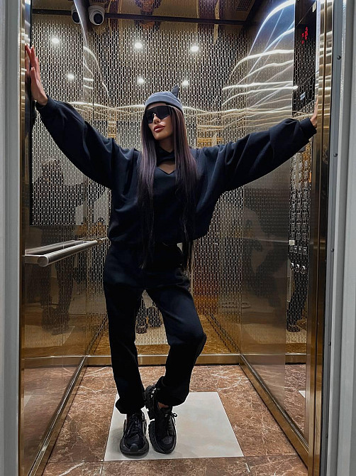 Женский прогулочный костюм трехнит на флисе Одесса - изображение 4