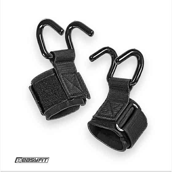 Гаки для турніка та тяги EasyFit PowerHooks (пара) Коломыя