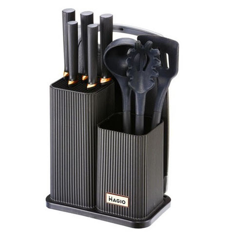 Силіконовий кухонний набір лопаток Magio, Набір кухарського Якісний силіконовий ZG-97 Івано-Франківськ - фото 1