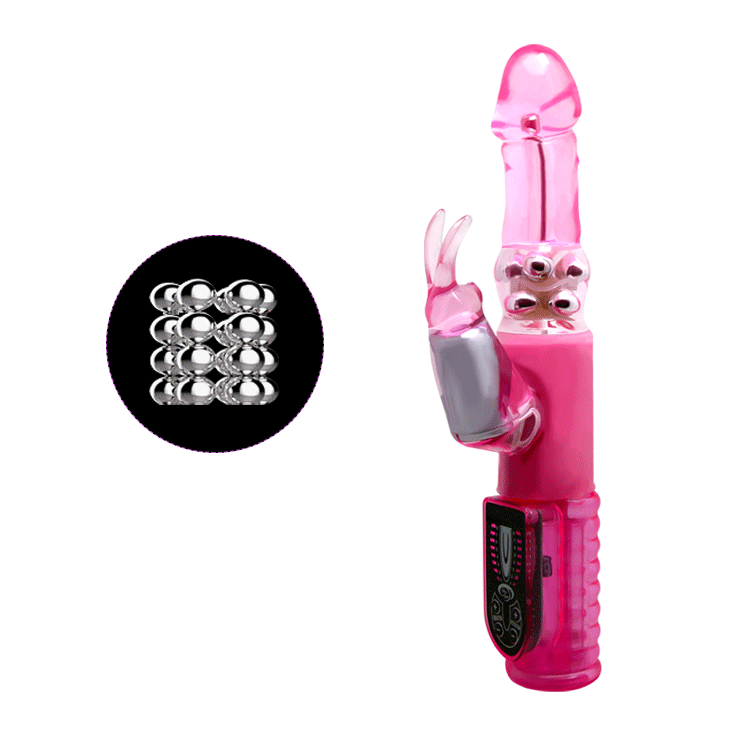 Вибратор с стимулятором клитора и функцией ротации BAILE - Pleasurizer Legend toyz, 8 vibration functions 8 Sex Aura Киев - изображение 4