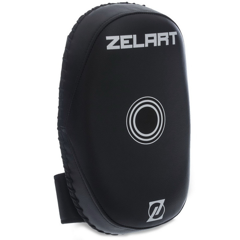 Пады для тайского бокса Тай-пэды ZELART BO-1352 размер 33x19x11 см чёрный Киев - изображение 2