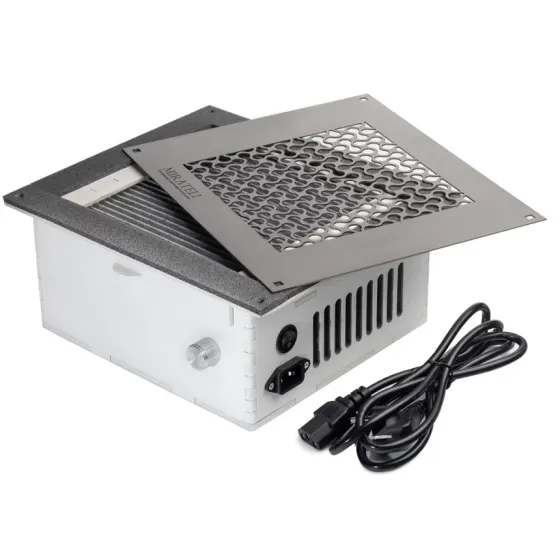 Вытяжка врезная для маникюра SV 700 с Нера фильтром профессиональная (решетка пластик белый) Киев