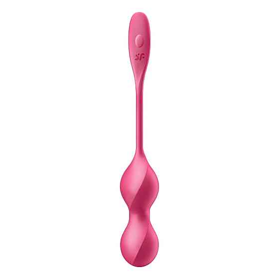 Вагинальные шарики с вибрацией Satisfyer Love Birds 2 работающие от приложения, розовые Sex Aura Киев