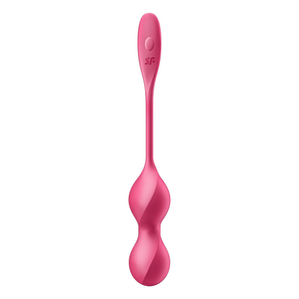 Вагинальные шарики с вибрацией Satisfyer Love Birds 2 работающие от приложения, розовые Sex Aura Киев - изображение 3