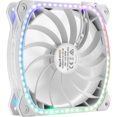 Кулер для корпуса Enermax SquA RGB White (UCSQARGB12P-W-SG) Винница - изображение 6