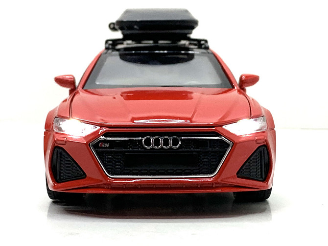 Машина Автосвіт Audi rs 6 інерційна відчиняються двері капот багажник 20,5 см Червоний (AP-2070) Чернігів - фото 5