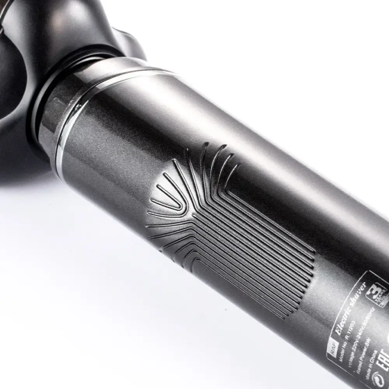 Электробритва RAF R11203 аккумуляторная с тремя головками, сухое бритье, триммер, черная, USB зарядка Одесса