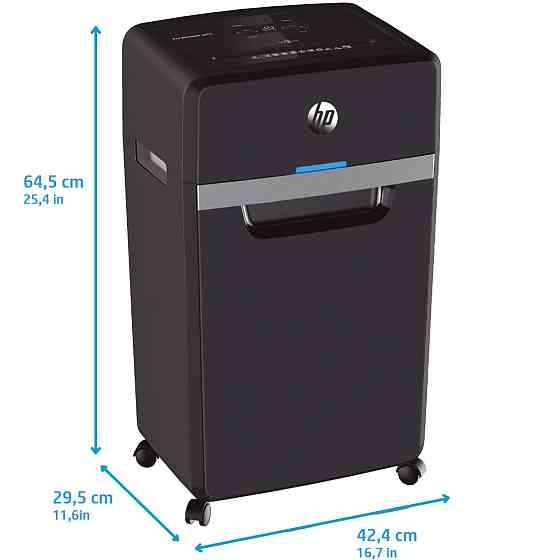 Знищувач документів HP Pro Shredder 24CC, A4, 80g х 24 листів, 4*35, 30 л., P-4 Винница