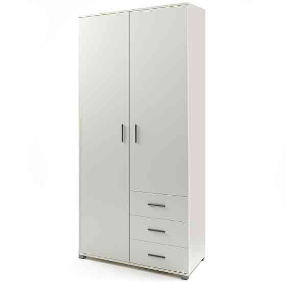 Шкаф прямой с ящиками Эверест Бриз ШП-4 нимфея альба (DTM-2453) Днепр