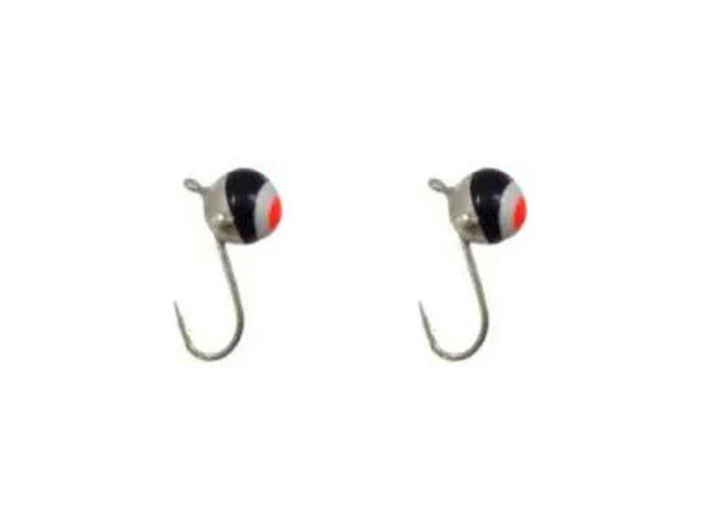 Мормишка вольфрам Шар з вушком 4мм 0,62г кольорова 1SIL (2шт/уп) ТМ FISHING ROI Київ - фото 1