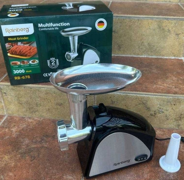 М'ясорубка 3000W з насадкою для ковбас. Київ - фото 7