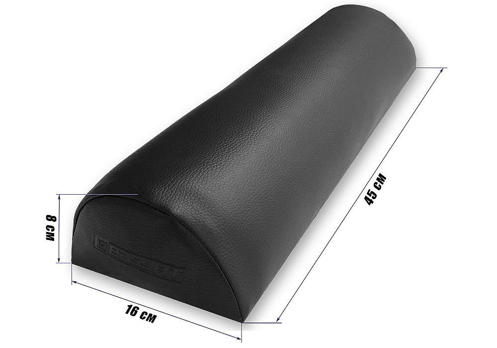 Напіввалик Easyfit 45 см для масажного столу Чорний Коломыя - изображение 7