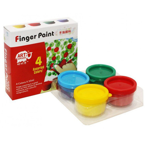 Фарба пальчикова "J.Otten" RFC0435 4кол 35мл, шт Київ - фото 1