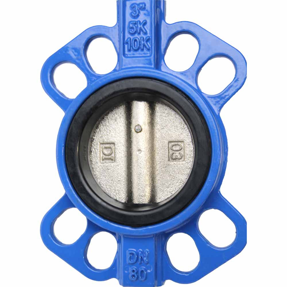 Flora Затвор межфланцевый "баттерфляй" 3'' корпус чугун (GGG50) диск чугун (GGG50) EPDM PN16 FL Коломия - фото 6